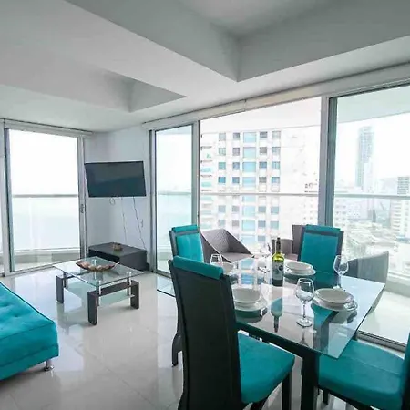 Bocagrande Vista Al Mar Piso 21 Cartagena