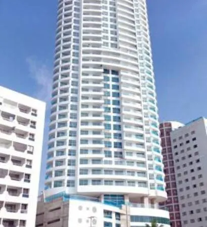Bocagrande Vista Al Mar Piso 21 *